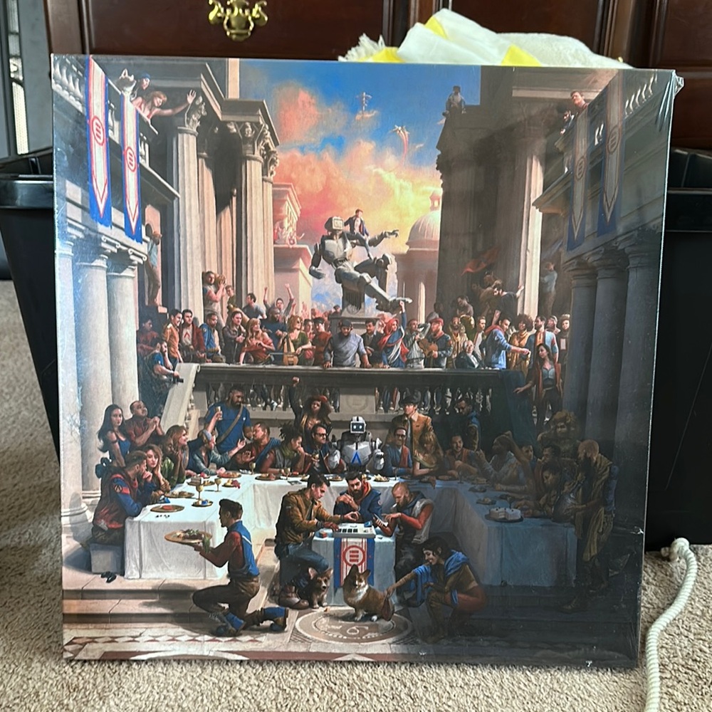 Logic Everybody album cover wall art
